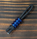 Grooved Titanium Paracord Bead