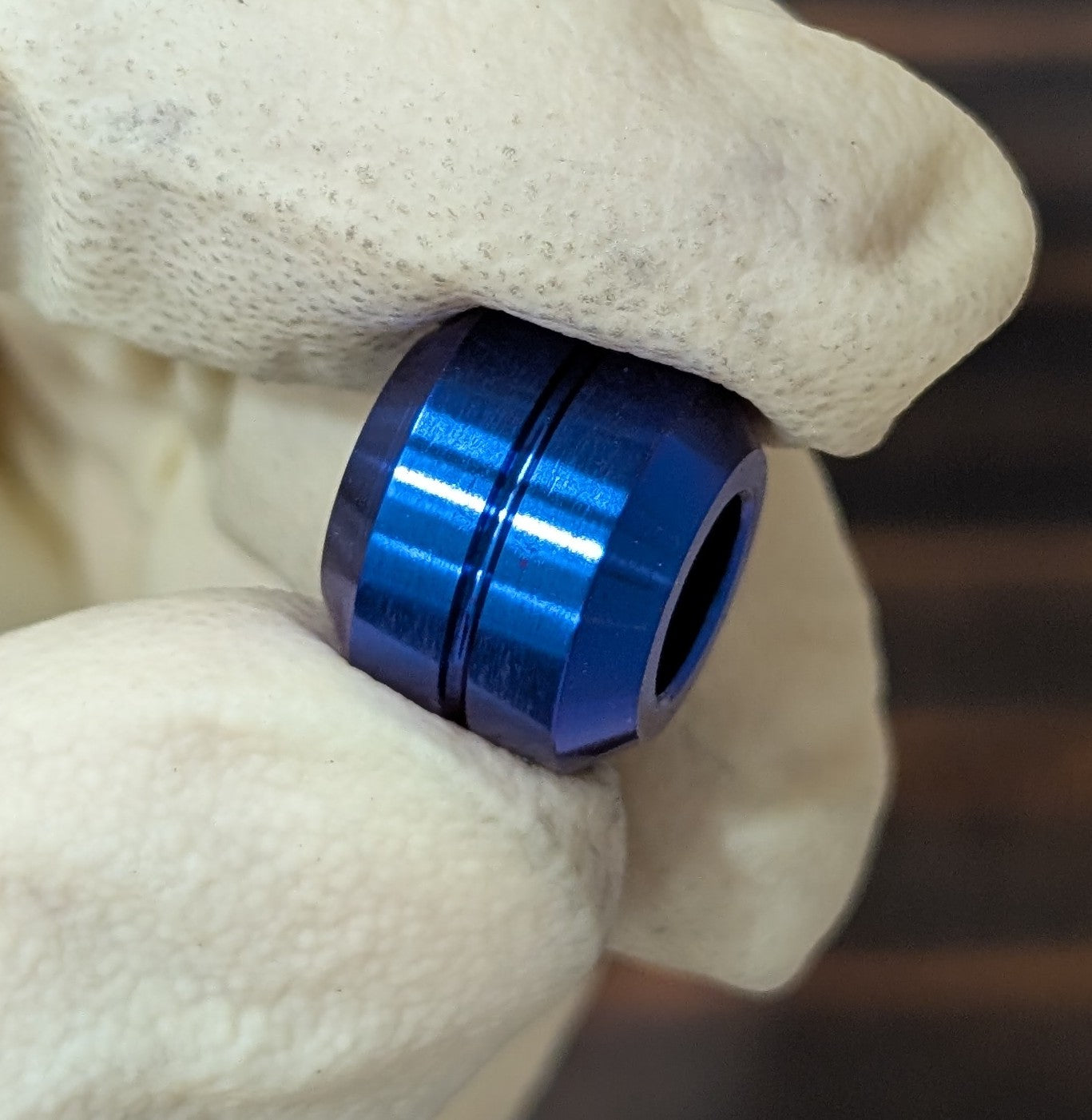 Single Stripe AXIS Titanium Paracord Bead