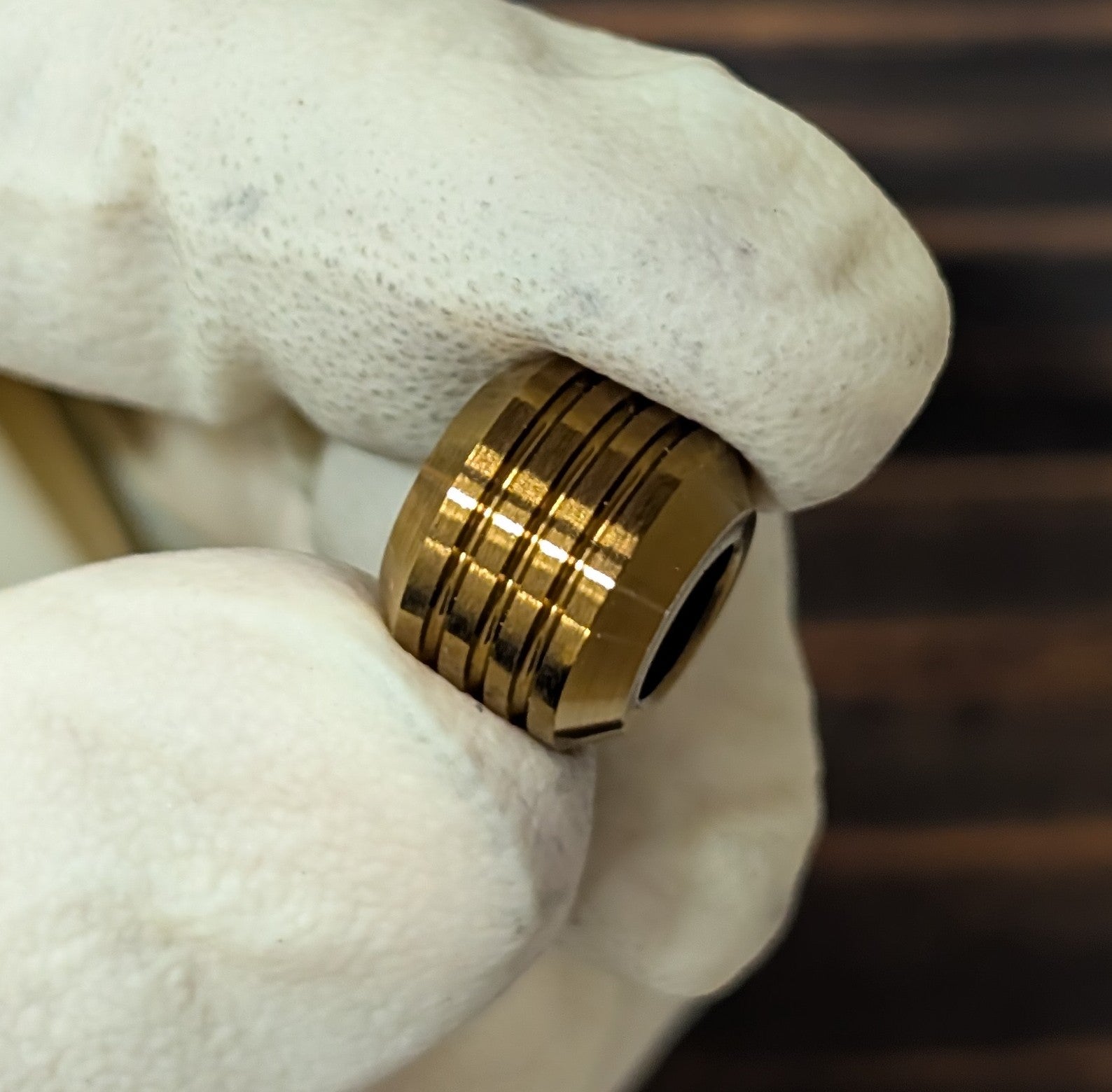 Triple Stripe AXIS Titanium Paracord Bead