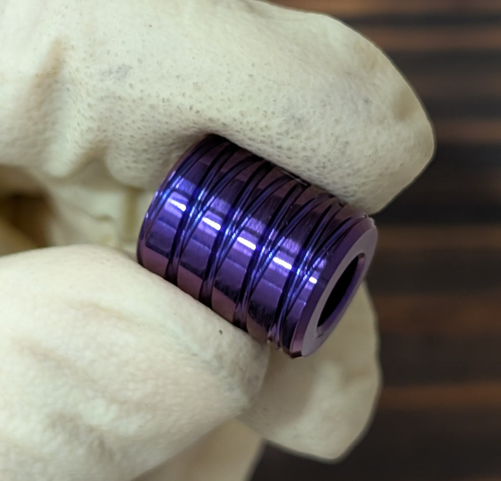 Cross-Thread Titanium Paracord Bead