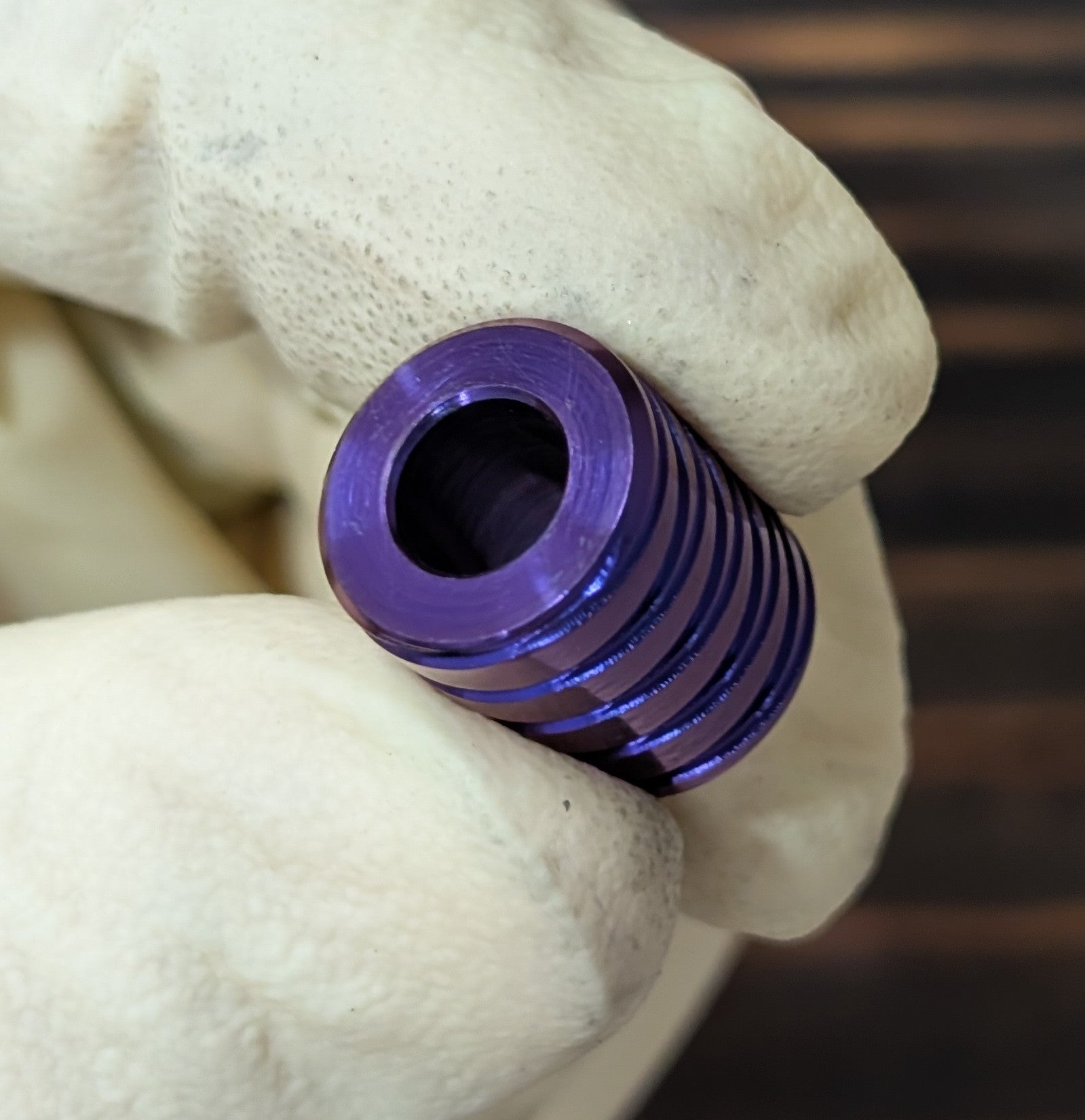 Cross-Thread Titanium Paracord Bead