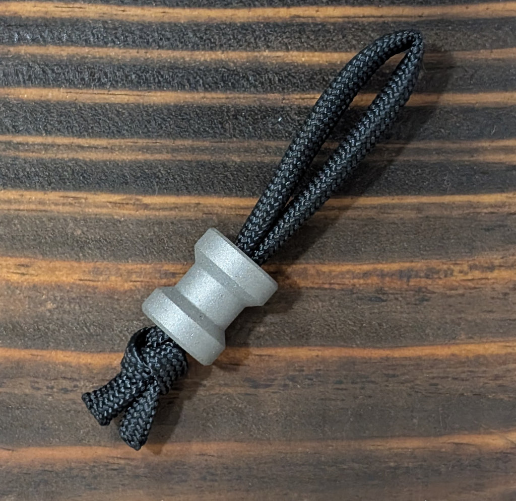 Bowtie Titanium Paracord Bead
