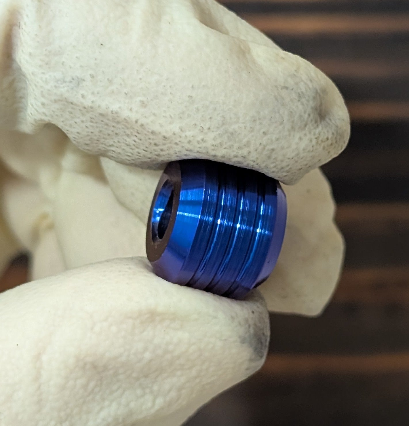 Triple Stripe AXIS Titanium Paracord Bead