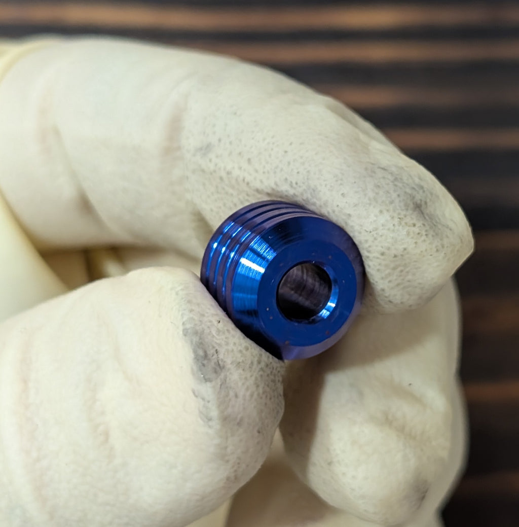 Triple Stripe AXIS Titanium Paracord Bead