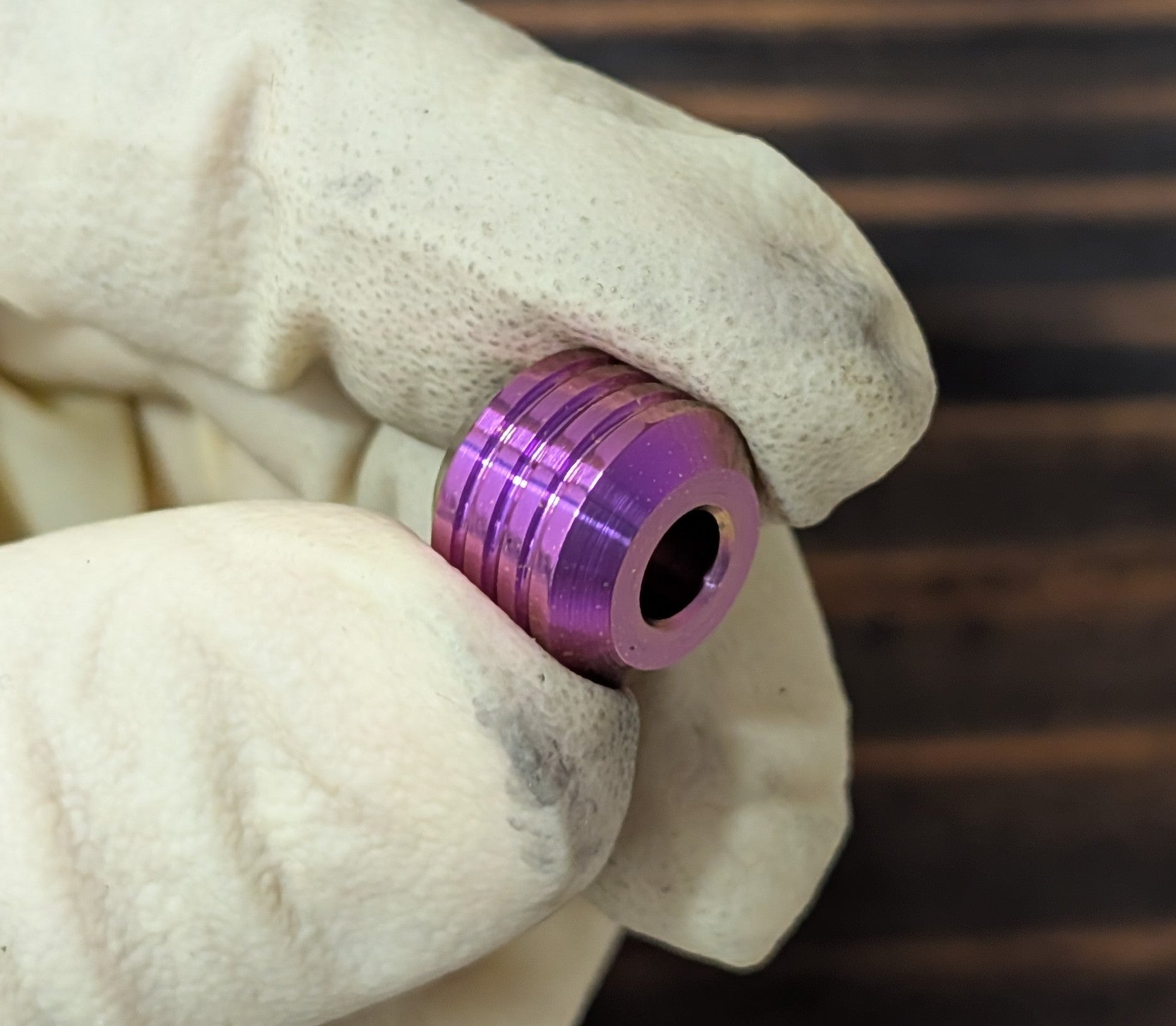 Triple Stripe AXIS Titanium Paracord Bead