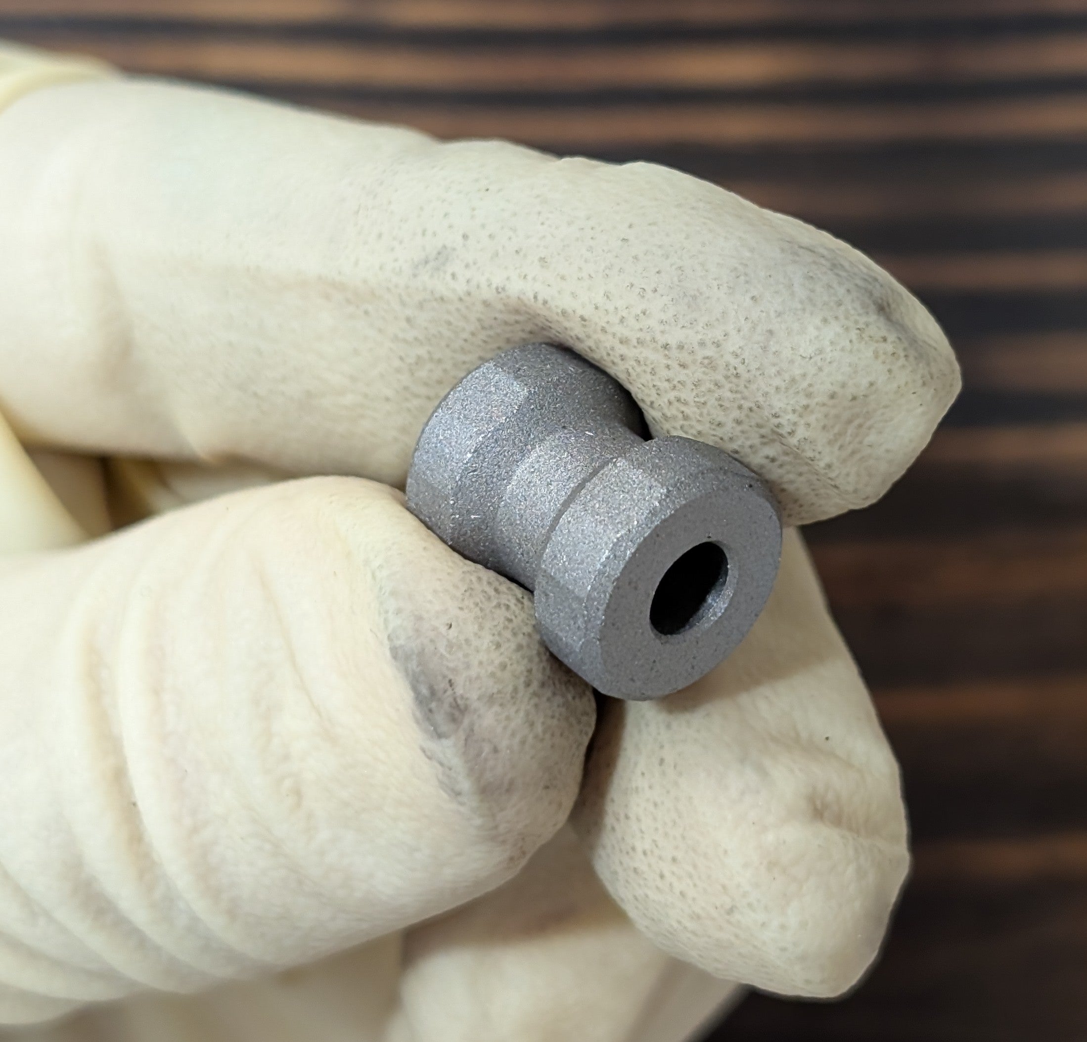 Hex Bowtie Titanium Paracord Bead