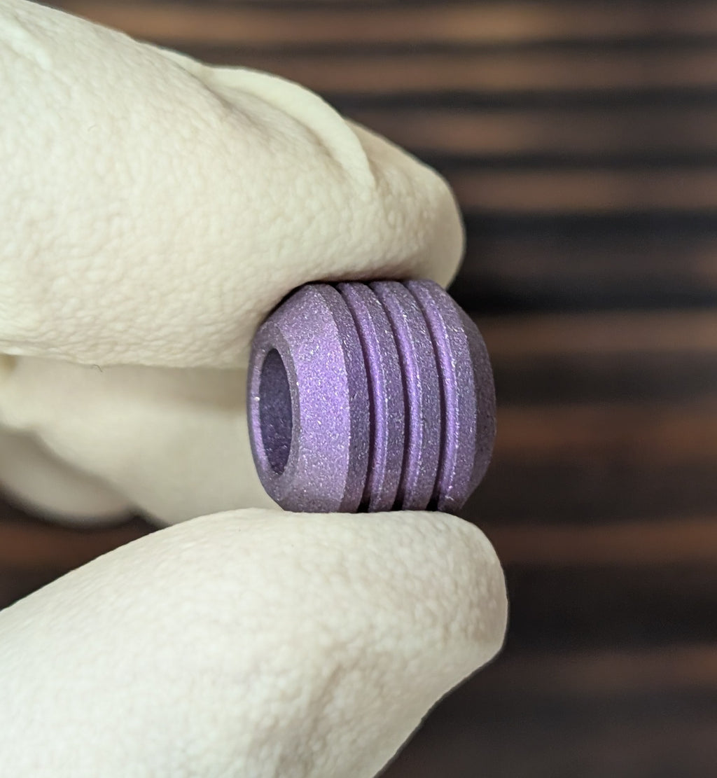 Triple stripe AXIS Titanium Paracord Bead