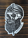 Element Skull Vinyl Sticker