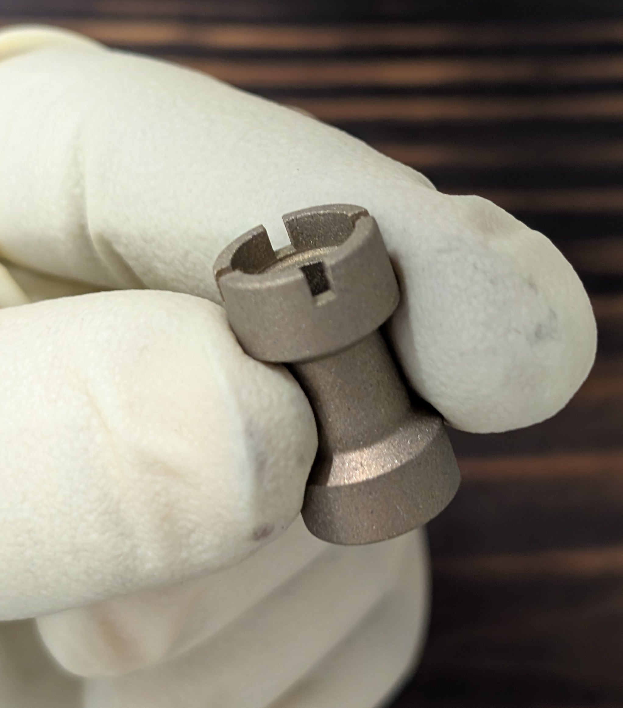 Chess Rook Titanium Paracord Bead