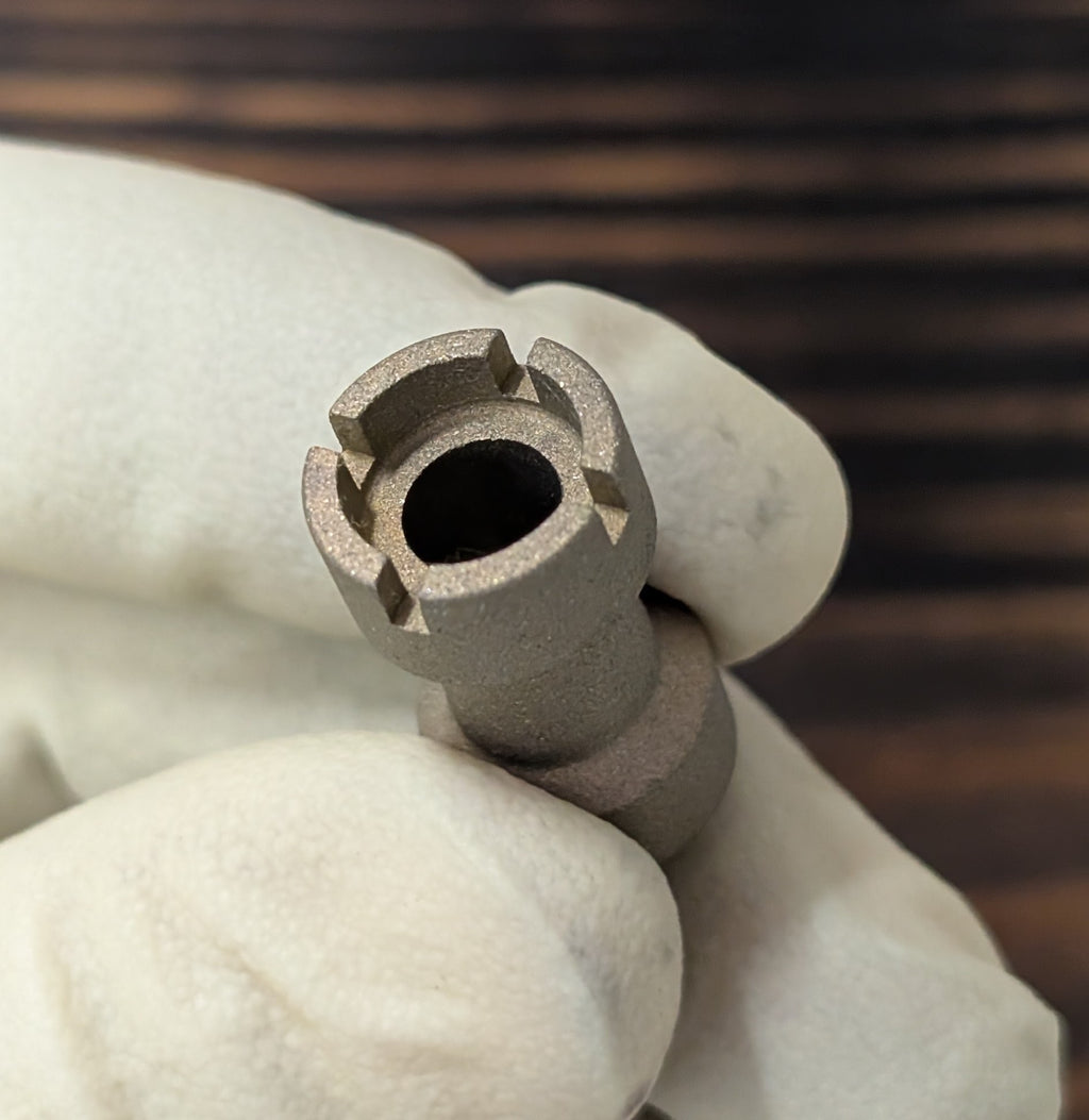 Chess Rook Titanium Paracord Bead