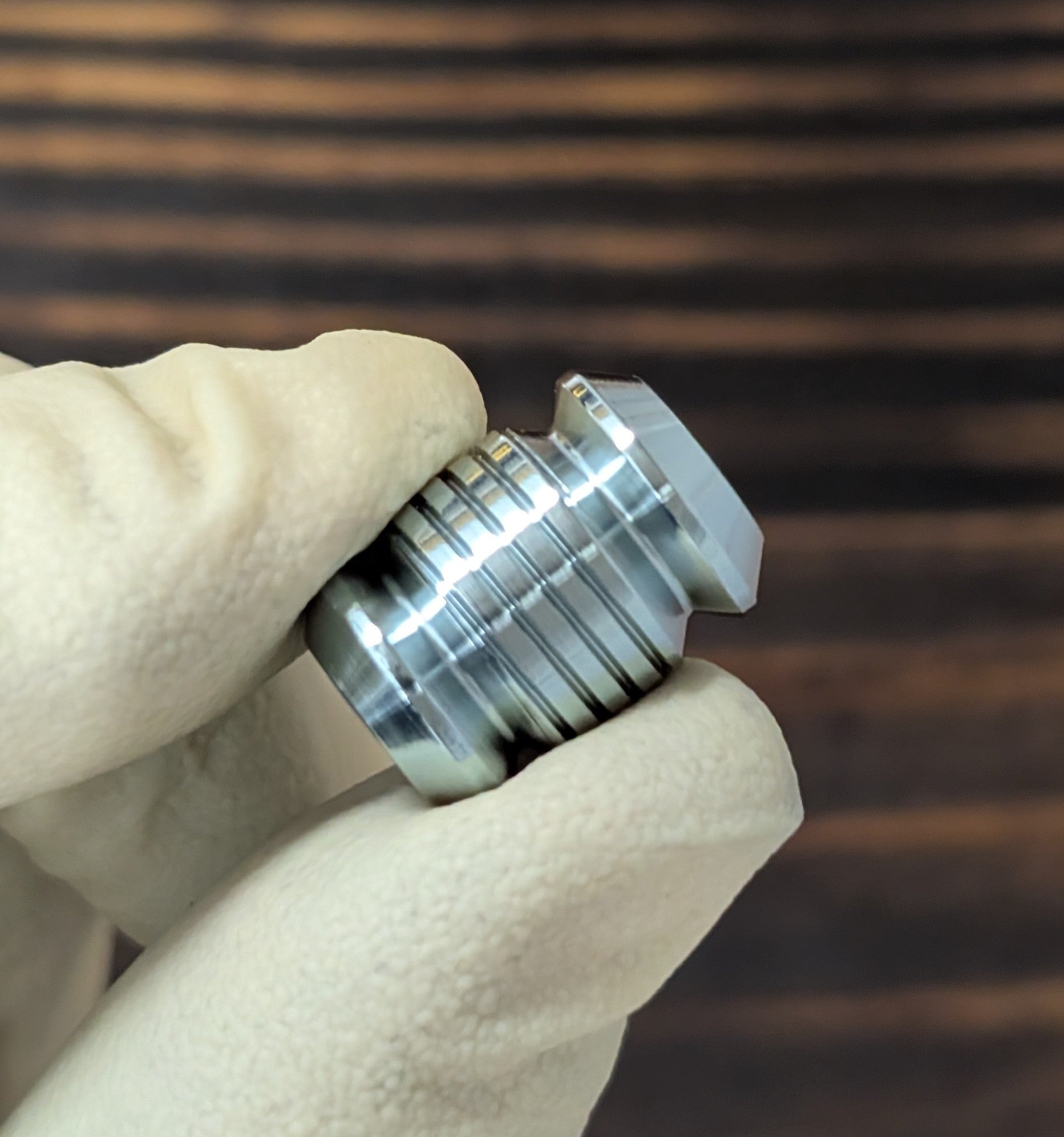 Candy Pattern Titanium Paracord Bead