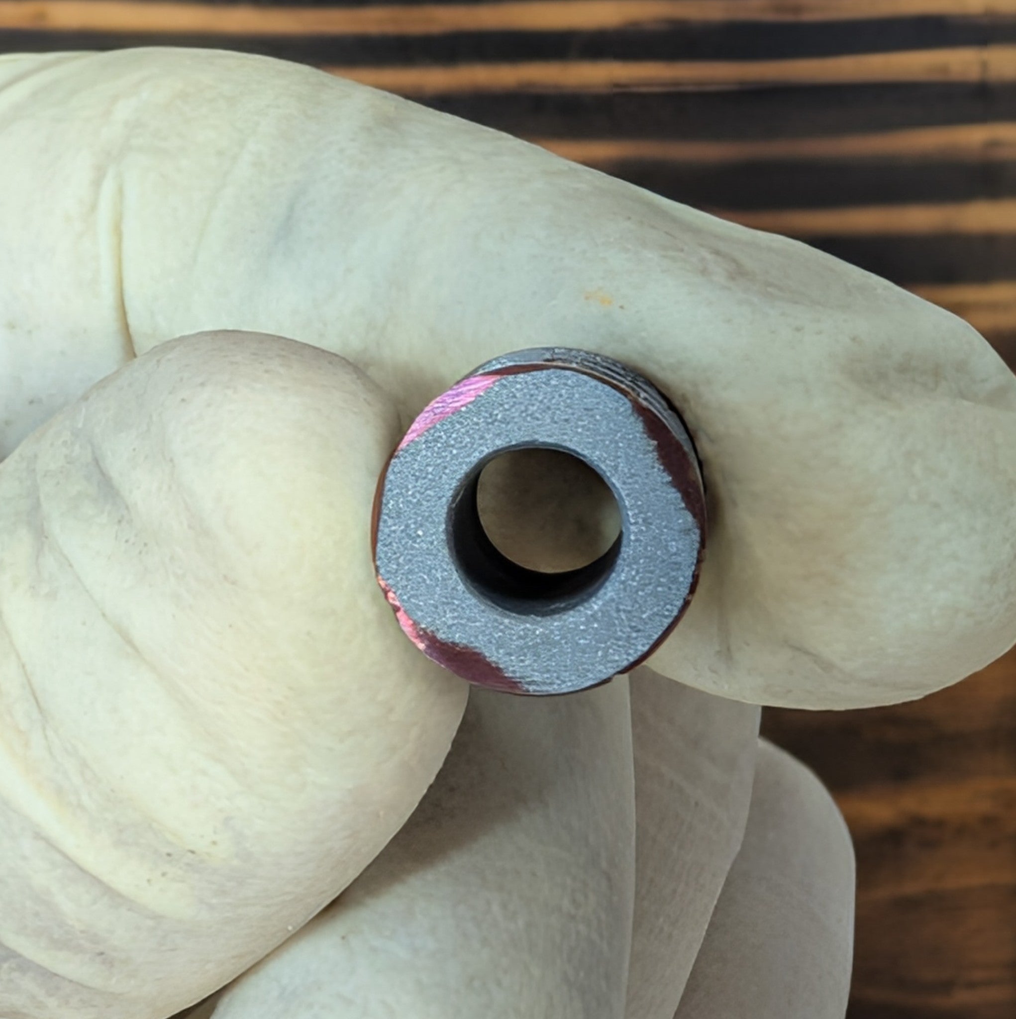 BATTLE-WORN REACTOR Titanium Paracord Bead