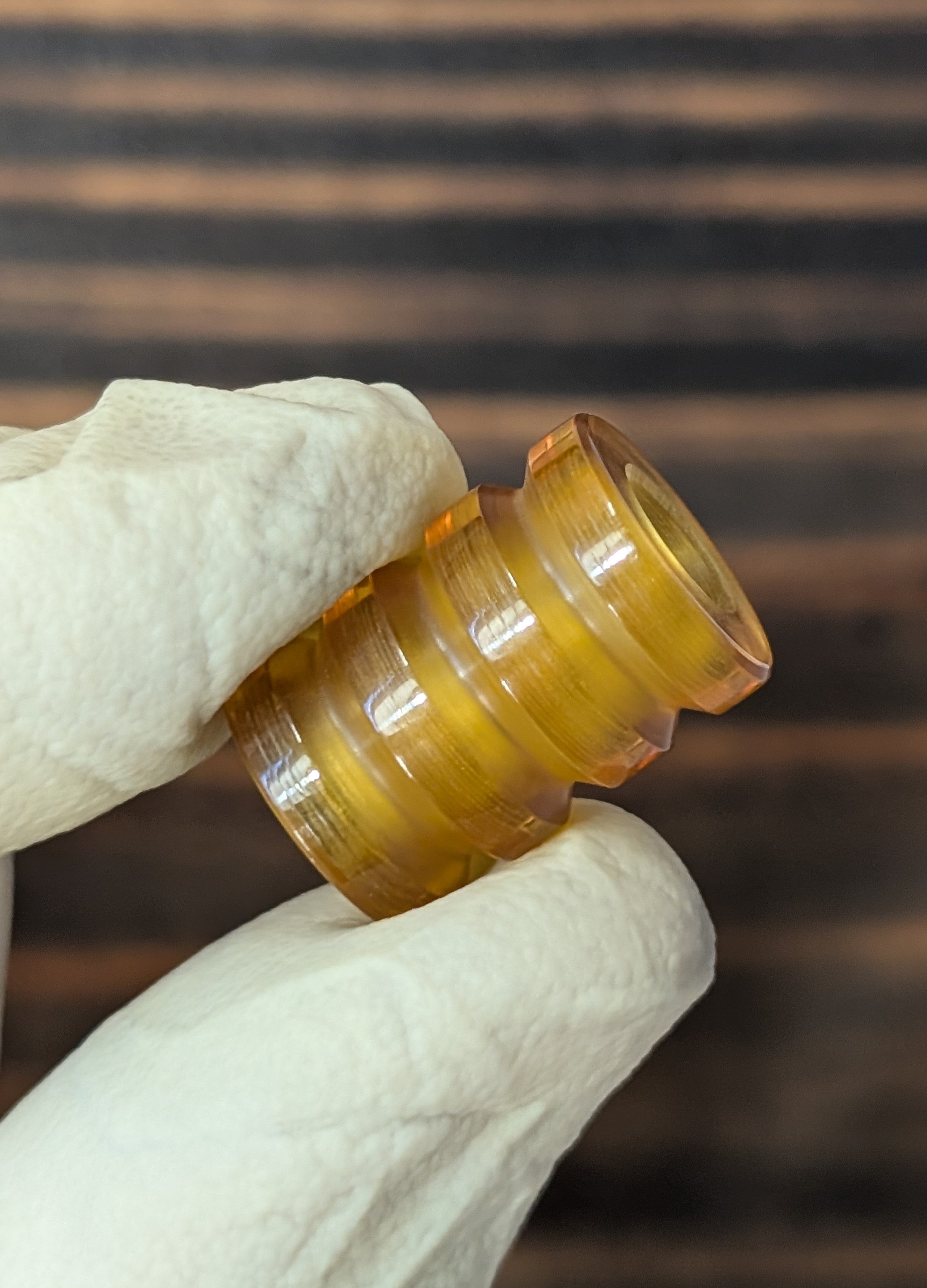 Grooved ULTEM Paracord Bead