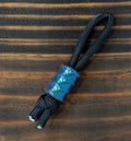 Round Grooved Titanium Paracord Bead