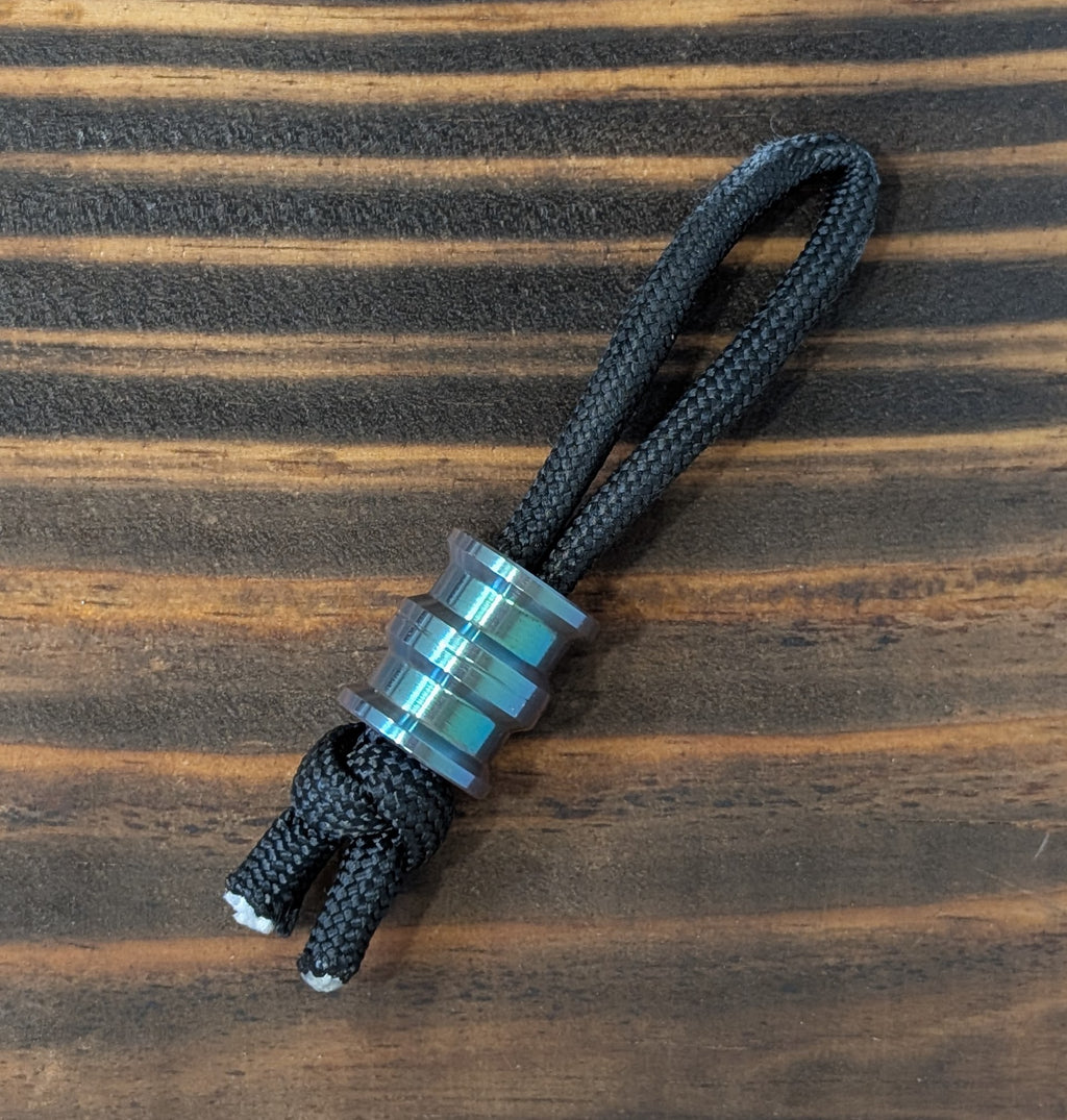 Double Grooved Center Accent Titanium Groove